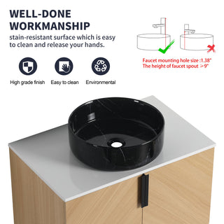 Wall Mounted Bathroom Vanity & Art Sink