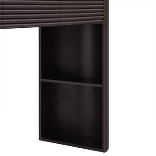 Retro Console Table With Storage, 3 Drawers