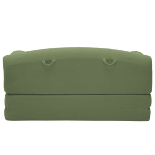 2 Seater Sofa Bed, Compact Foldable Floor Couch