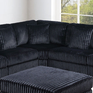 Contemporary Style Modular Sectional Sofa Set With USB, Cup Holder