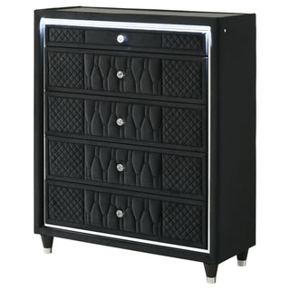 Mika - 5 Drawer LED Chest
