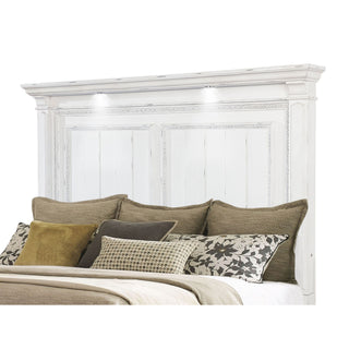 LED Light Panel Bed With Traditional Design