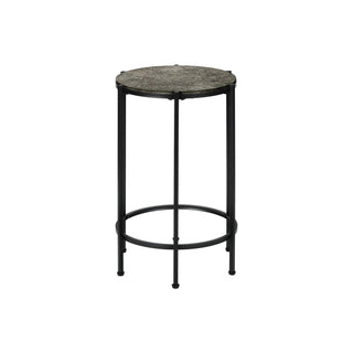 Contemporary Round Accent Table For Living Room