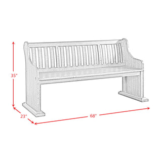 Stone - Pew Bench