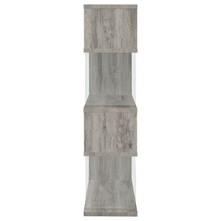 Elias - 4 Shelf Bookshelf With Zigzag Design