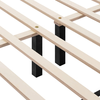 Lambswool Petal Headboard Bed Frame