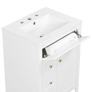Modern Black Bathroom Vanity With Sink