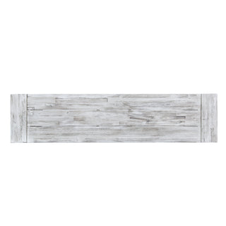 Tranquilizer - Outdoor Acacia Wood Bench With Slat Panel Design