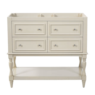 Modern Bathroom Vanity Cabinet With 4 Drawers