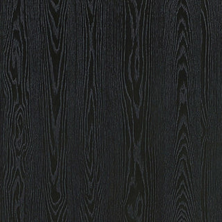 10 Shelf Open Back Bookcase With Geometric Design - Black