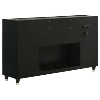 Mika - 8 Drawer LED Fireplace Dresser