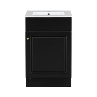 Bathroom Vanity With Sink, Cabinet With Adjustable Shelf