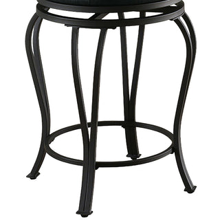 Swivel Stool With Upholstered Seat