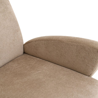 Lounge Accent Chair For Living Room - Beige Coffee