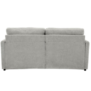 Cozy Upholstered Cushion Loveseat Sofa For Living Room