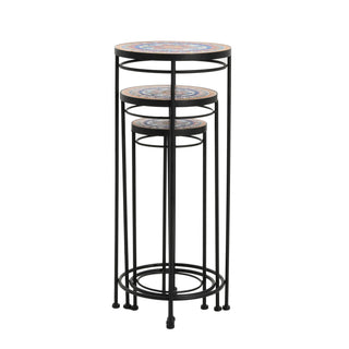 Wesley - Plant Stand - Black / Red