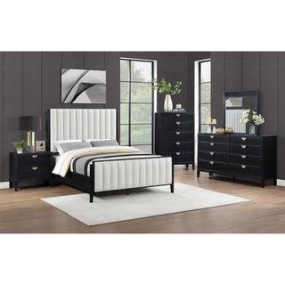 Ennis - Bed With Tufted Headboard