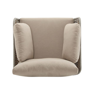 Rope Lounge Chair With Cushions For Modern Spaces