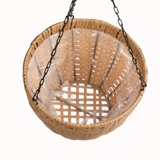 Hanging Planters, Indoor Outdoor Plant Holders (Set of 2) - Brown