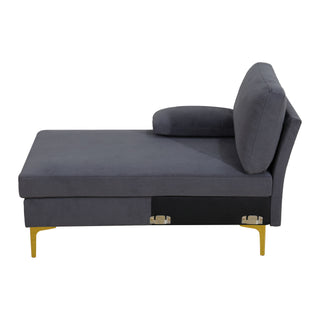 U - Shaped Sectional Sofa With Double Chaise