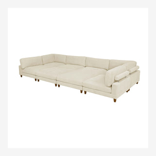 Modern Modular Sectional With Adjustable Back Support