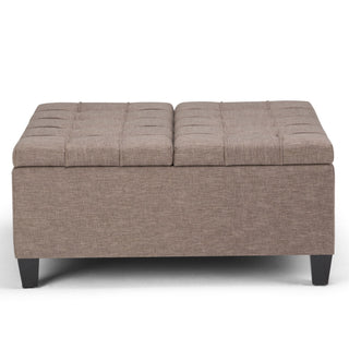 Harrison - Upholstered Coffee Table Storage Ottoman