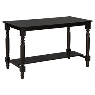 Counter Height Dining Set With Shelf, 4 Chairs And Bench