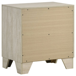 Strout - 2 Drawer Nightstand - Cream