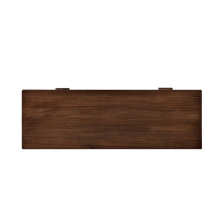 Whitmore - Trestle Console Table - Dark Brown