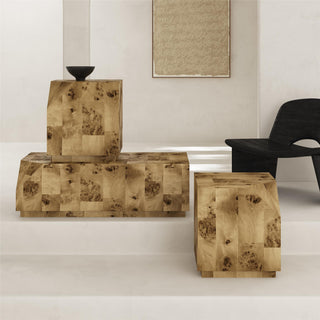 Moxie - 3 Piece Coffee And End Table Set - Brown