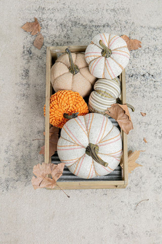 Weighted Pumpkin Ornament Decor For Holiday