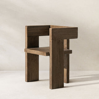 Avenel - Sculptural Block Accent Chair