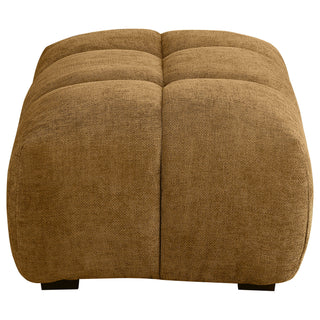 Calla - Rectangular Tufted Ottoman - Amber