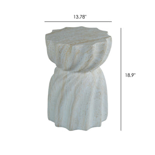 Outdoor End Table - Marble