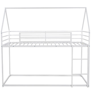 House Bunk Bed With Built In Ladder