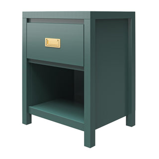 Haven - 1 Drawer Nightstand - Green
