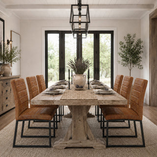 Oversized Square Design Dining Chairs For Home