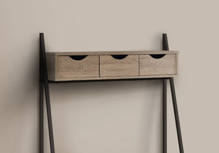 Computer Desk For Home Office, Laptop, Leaning, Storage Drawers, Contemporary & Modern