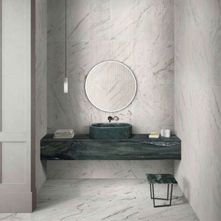 Bathroom Vessel Sink, Semi Polished Surface