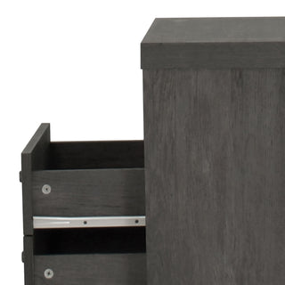 Nystrom - Mid Century Modern 2 Drawer Nightstand