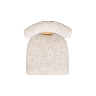 Louise - Split Back Upholstered Dining Side Chair (Set of 2) - Travertine Beige