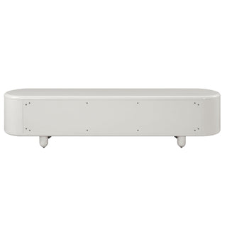Keely - TV Stand - Gloss White
