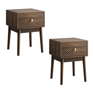 Medieval - Bedside Table - Walnut