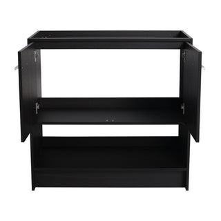 Modern Freestanding Bathroom Vanity With 2 Doors