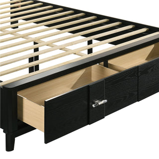 Opel - Storage Bed With LED Headboard