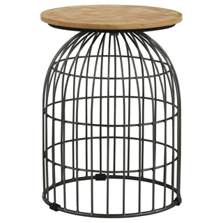 Boyd - Side Table - Gunmetal