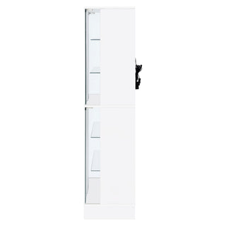Gilbert - 4 Door LED Curio Display Cabinet