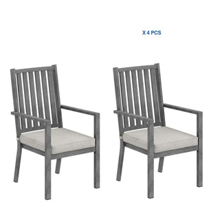Patio Dining Chairs With Thick Cushions