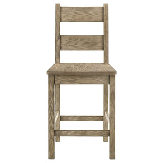 Cressley - Counter Chair (Set of 2) - Light Oak
