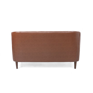 Sophisticated Loveseat With Diamond Stitched Detailing